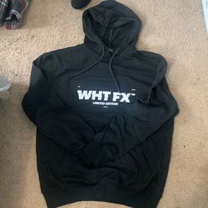 White fox hoodie